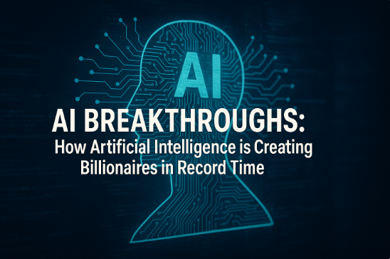 AI Breakthroughs: How Artificial Intelligence is Creating Billionaires in Record Time